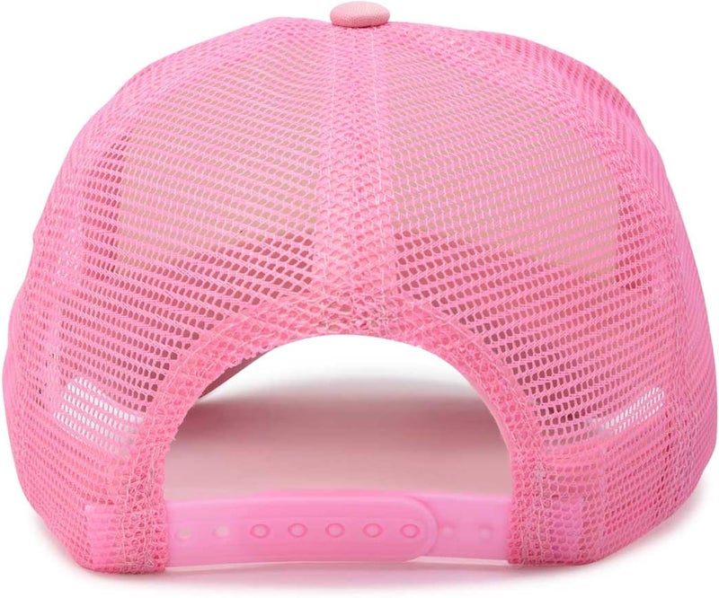 DALIX Two Tone Trucker Hat Summer Mesh Cap with Adjustable Snapback Strap - Image 5